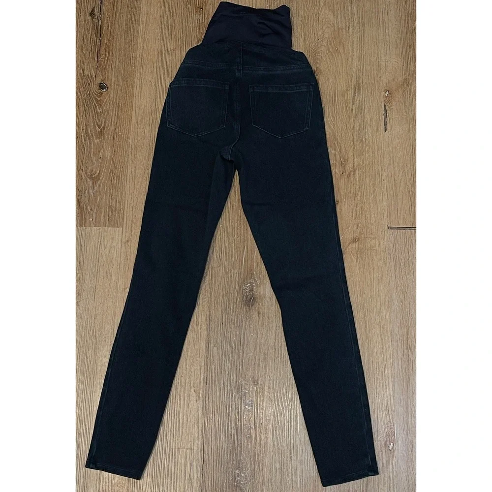 SPANX Maternity Dark Wash Skinny‎ Jeans Full Panel Size XS TP